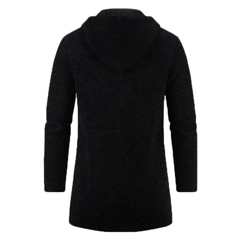 Men’s Outdoor Fleece-Lined Zipper Hoodie – Warm, Casual, and Stylish Winter Sweatshirt - 3KDyn